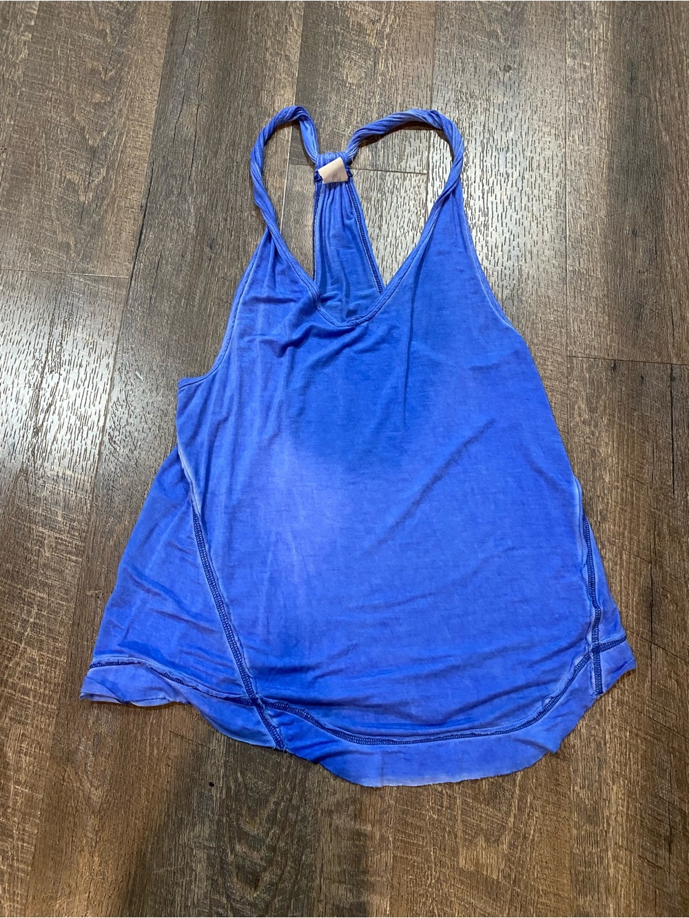 Free People Women’s Nectarine Tank Top Royal Blue Size XS